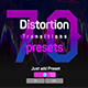 Distortion Transitions Presets 2 - VideoHive Item for Sale