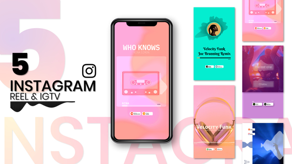 Music Visualizer for Instagram Reels & IGTV