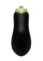 Fresh eggplant isolated on white - PhotoDune Item for Sale