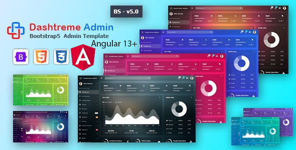 Dashtreme - Angular 13+ Bootstrap 5+ Admin Template