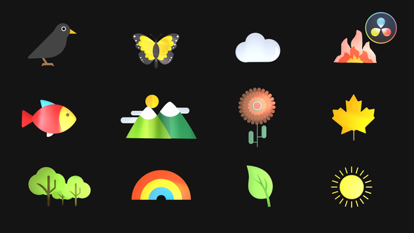 Nature Animated Icons