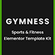 Gymness - Sport & Fitness Elementor Template Kit - ThemeForest Item for Sale