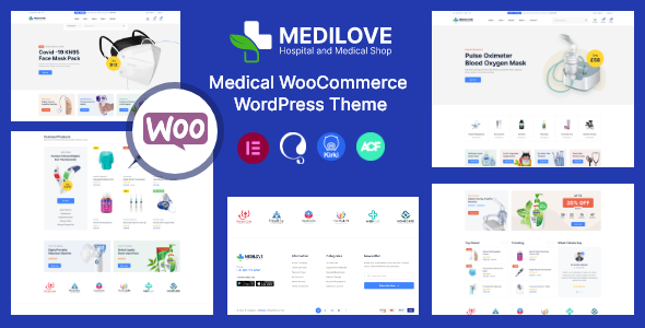 [Download] Medilove – Medical Equipment WooCommerce WordPress Theme + RTL