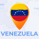 Venezuela Map - Bolivarian Republic of Venezuela Travel Map - VideoHive Item for Sale