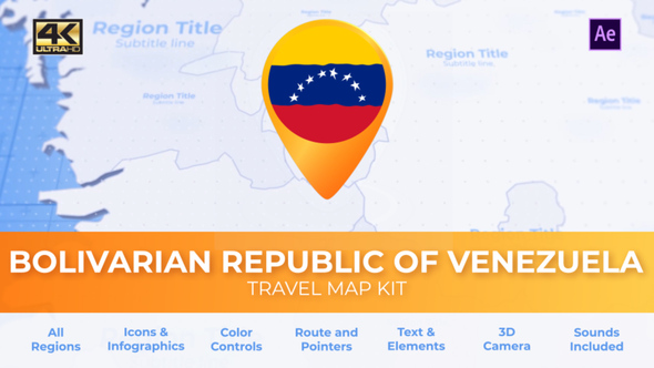 Venezuela Map - Bolivarian Republic of Venezuela Travel Map