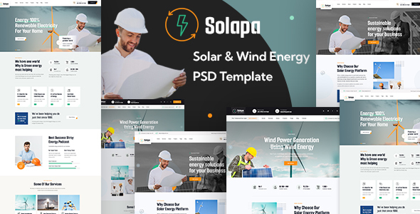 Solapa - Solar and Wind Energy PSD Template
