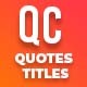 Quotes Titles - Colorful V1 - VideoHive Item for Sale
