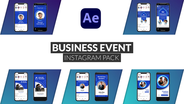 Business Event Instagram Pack for After Effects
