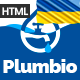 Plumbio - Plumbing Services HTML Template - ThemeForest Item for Sale