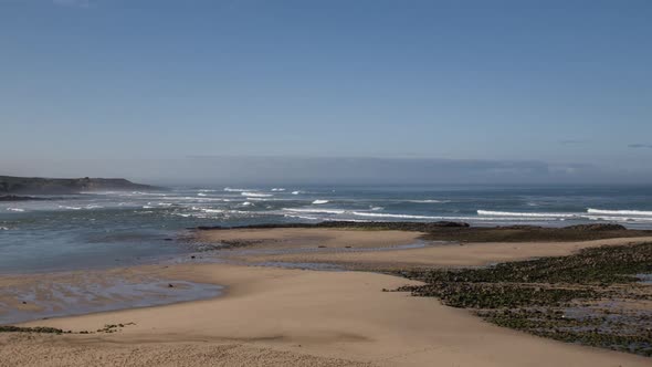 portugal beach wild coast atlantic nature environment