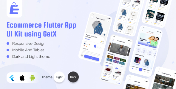 ECommerce Flutter App UI Kit
