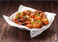 Grilled chicken legs with spicy sauce - PhotoDune Item for Sale
