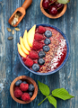 Bowl smoothie with berries and fruits - PhotoDune Item for Sale