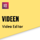 Videen - Video Editor Studio Elementor Template Kit - ThemeForest Item for Sale