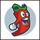 Crazy Pepper Logo Template - GraphicRiver Item for Sale