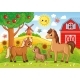 Vector Illustration with a Family of Horses  - GraphicRiver Item for Sale