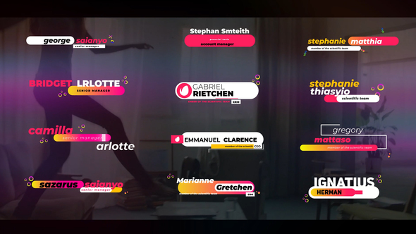 Creative Lower Thirds alt