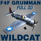 Grumman F4F Wildcat - 3Ds model of WW2 aircraft - 3DOcean Item for Sale