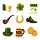 Festive Icons for Day of Saint Patrick Vector - GraphicRiver Item for Sale