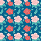 Romantic Blossom Patterns - GraphicRiver Item for Sale