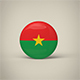 Burkina Faso Badge - 3DOcean Item for Sale