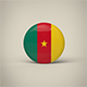 Cameroon Badge - 3DOcean Item for Sale