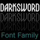 DarkSword Font Family - GraphicRiver Item for Sale