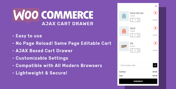 [Download] WooCommerce AJAX Cart Drawer