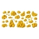Golden Nuggets - GraphicRiver Item for Sale