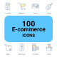 E-commerce icons - GraphicRiver Item for Sale