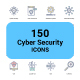 Cyber Security Icons - GraphicRiver Item for Sale