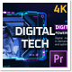 Digital Tech Integrated Slideshow 4k Mogrt - VideoHive Item for Sale