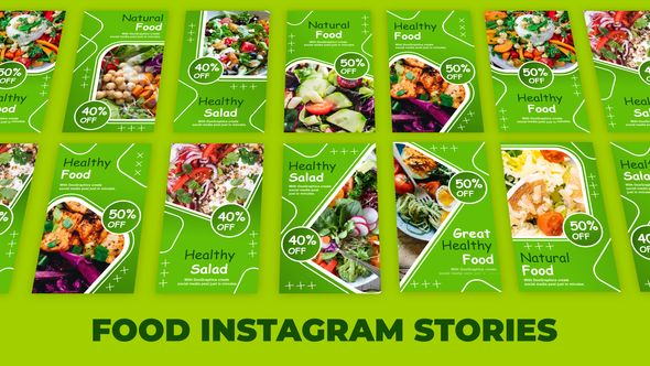 Food Instagram Story Template