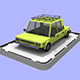 Cartoon Low Poly Car - 3DOcean Item for Sale