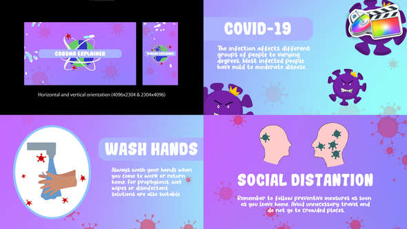Coronavirus Explainer for FCPX alt