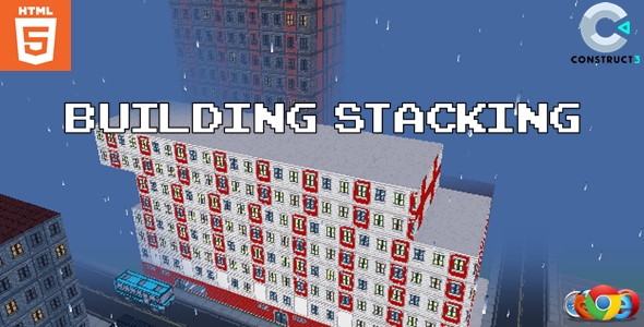 [Download] Building stacking – HTML5 – 3D – Casual game