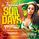 Tropical Summer Party Flyer - GraphicRiver Item for Sale