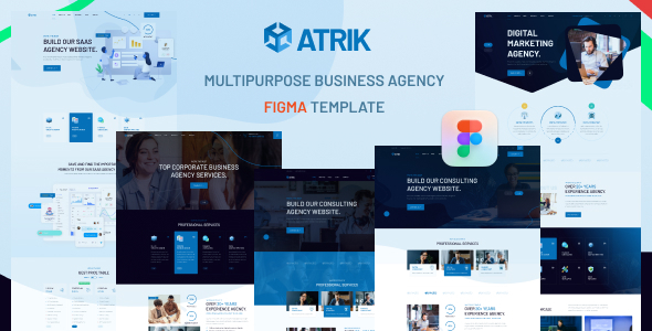 Atrik - Business Agency Figma Template
