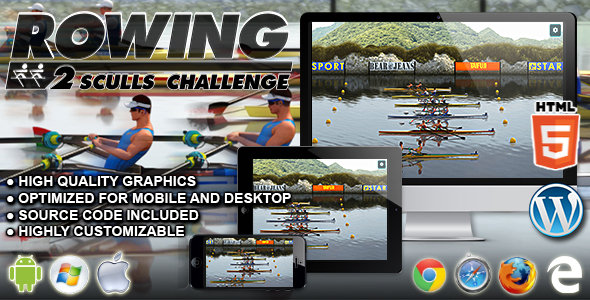 [Download] Rowing 2 Sculls Challenge – HTML5 Sport Game