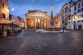 Rome, Italy at The Pantheon, an Ancient Roman Temple - PhotoDune Item for Sale