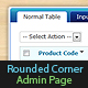 Fluid Layout Admin Page with Rounded Corner - CodeCanyon Item for Sale