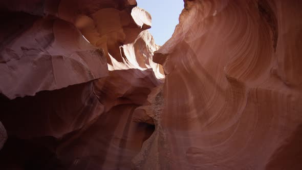 Sculpted sandstone walls