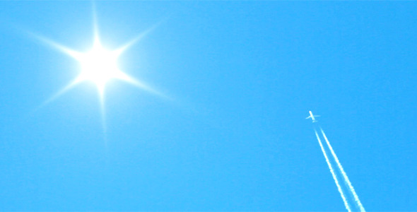 Plane And Blue Sky alt