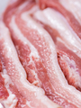 Closeup pieces of raw pork belly - PhotoDune Item for Sale