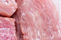 Closeup pieces of raw pork meat - PhotoDune Item for Sale