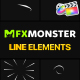 Line Elements | FCPX - VideoHive Item for Sale