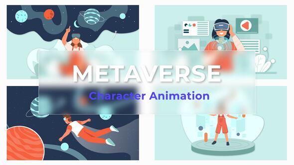Metaverse Explainer And Animated Scene Pack