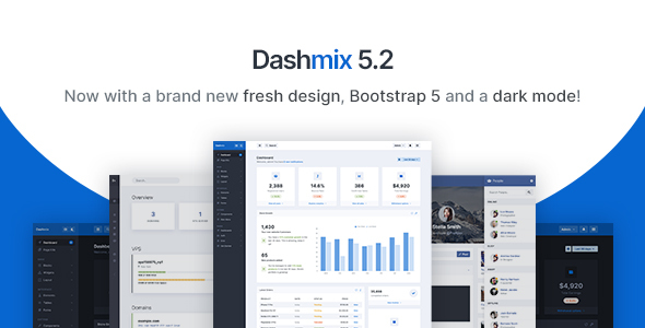 Dashmix - Bootstrap 5 Admin Dashboard Template & Laravel 9 Starter Kit