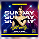 Sunday Night Party Flyer - GraphicRiver Item for Sale