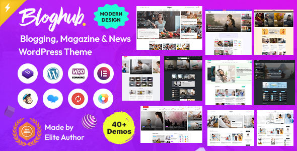 Elementor Blog & Magazine WordPress Theme